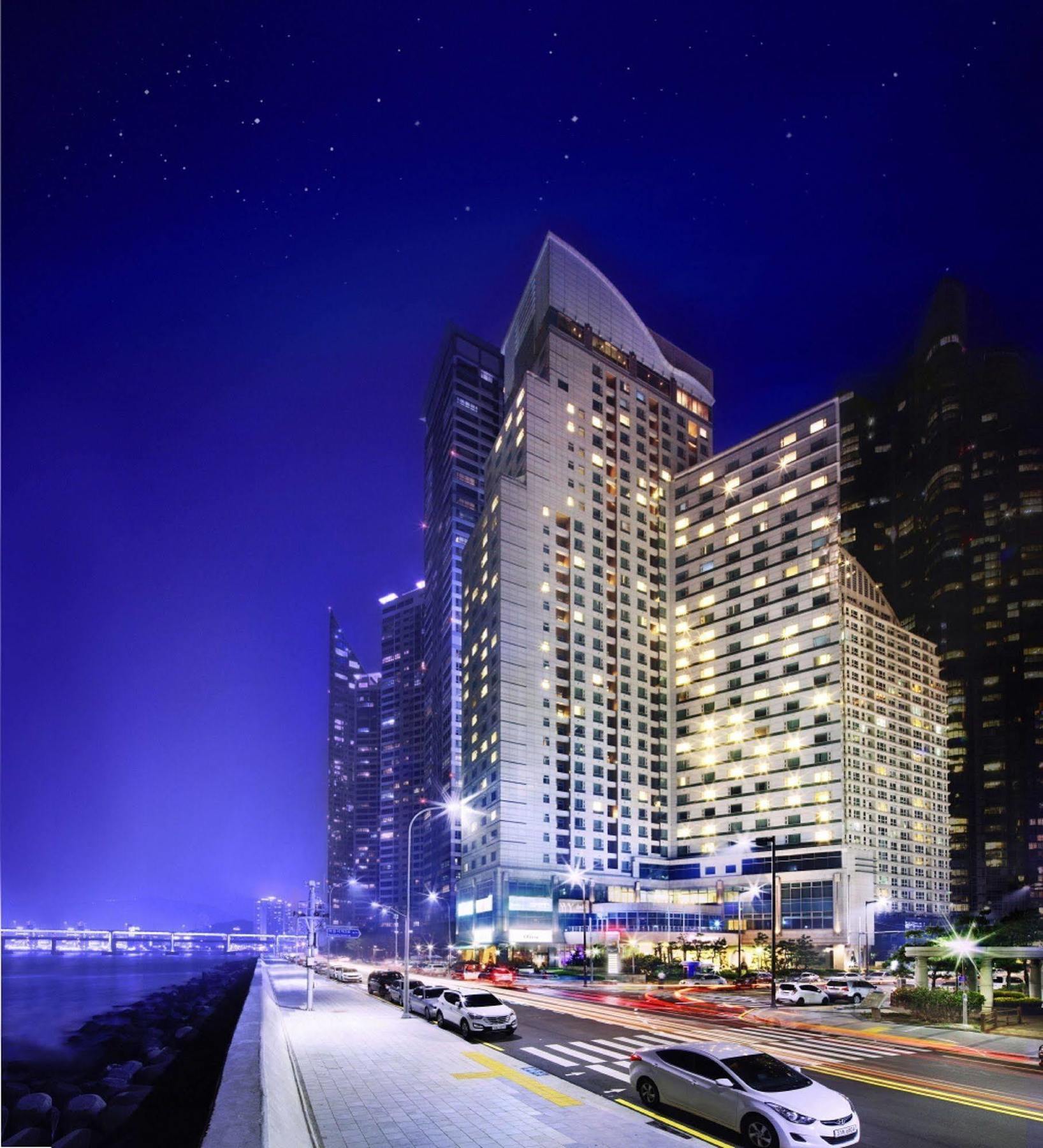 Hanwha Resort Haeundae Busan Esterno foto