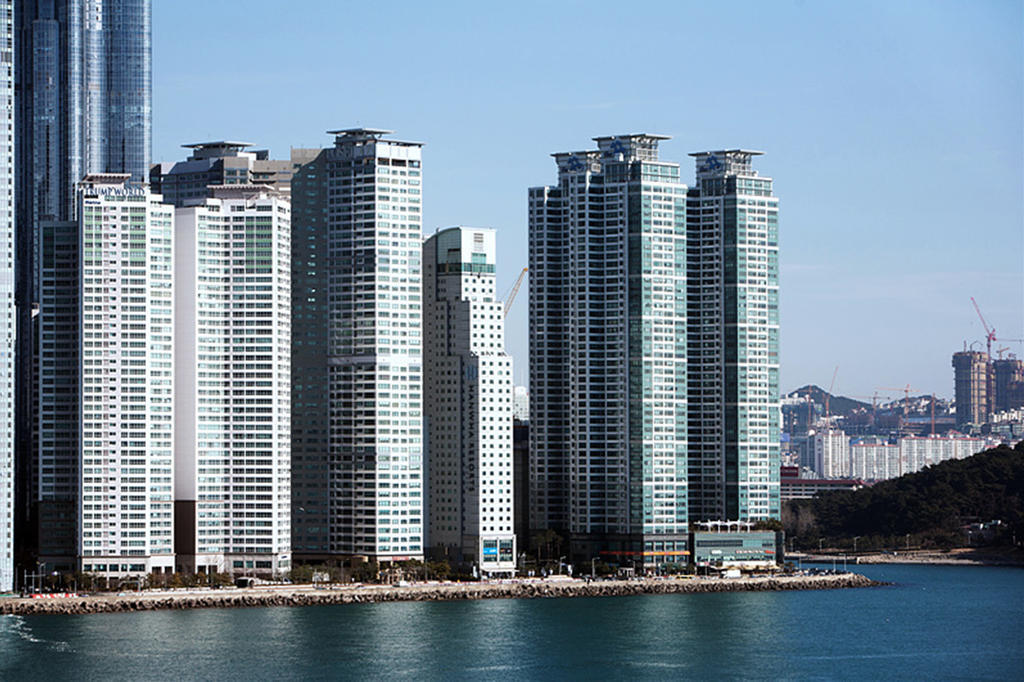 Hanwha Resort Haeundae Busan Esterno foto